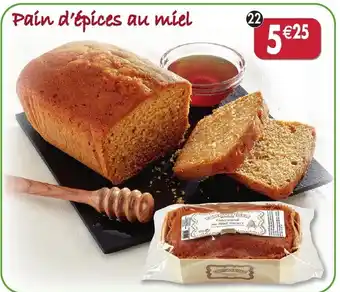 Maximo Pain d'épices gourmand au miel offre