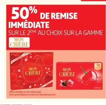 Auchan MON CHERI Sur la gamme offre