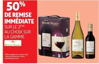Auchan ROCHE MAZET Sur la gamme offre