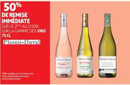 Auchan PLESSIS-DUVAL Sur la gamme des vins offre