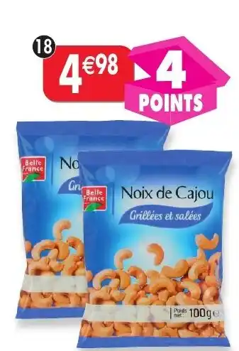 Maximo Lot de 2 sachets de noix de cajou grillées et salées offre