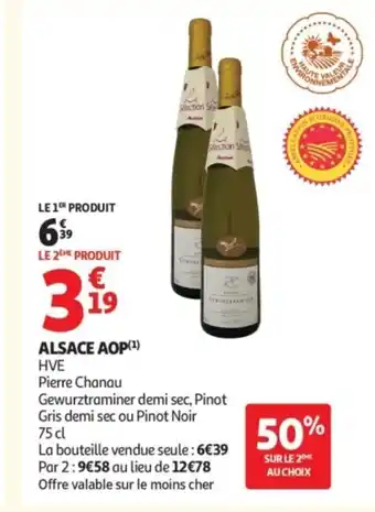 Auchan Alsace aop offre