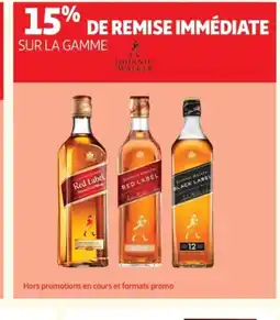 Auchan JOHNNIE WALKER Sur la gamme offre