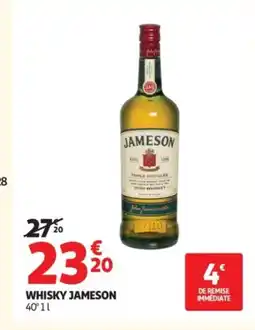 Auchan JAMESON Whisky offre