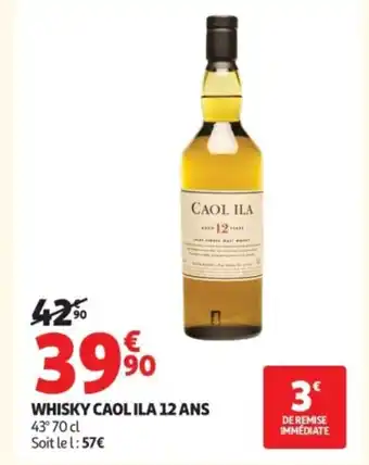 Auchan CAOL ILA Whisky offre