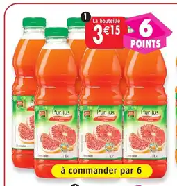 Maximo Purjus de pamplemousse rose avec pulpe offre