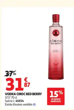 Auchan CIROC RED BERRY Vodka offre