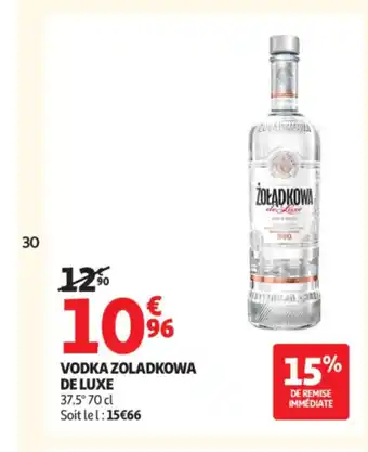 Auchan Vodka zoladkowa de luxe offre
