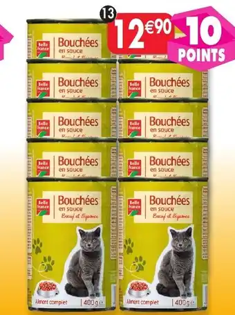 Maximo Lot de 10 boîtes 1/2 de bouchées en sauce offre
