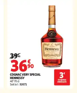 Auchan HENNESSY Cognac very special offre