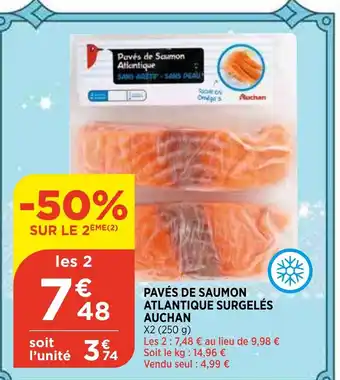 Bi1 Pavés de Saumon offre