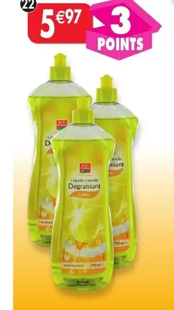 Maximo Lot de 3 liquides vaisselle parfum citron offre