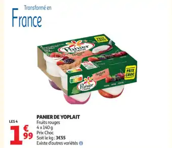 Auchan PANIER DE YOPLAIT Fruits rouges offre
