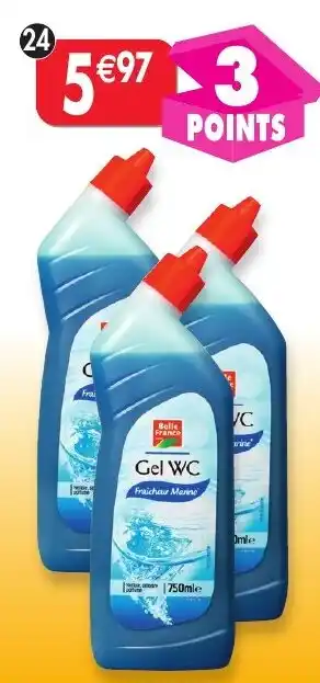 Maximo Lot de 3 gels wc fraîcheur marine offre