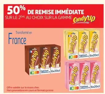 Auchan CANDY UP Sur la gamme offre