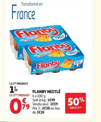Auchan FLANBY Nestlé offre