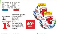 Auchan LA VACHE QUI RIT offre
