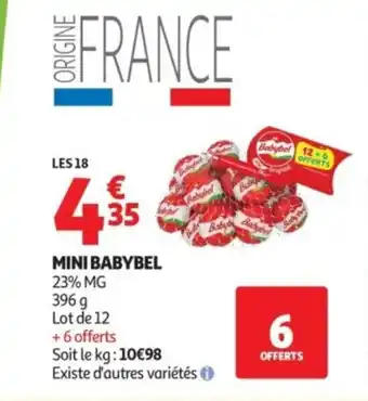 Auchan MINI BABYBEL offre