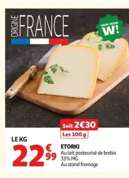 Auchan Etorki offre