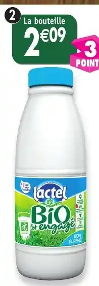 Maximo Lait 1/2 écrémé lactel offre