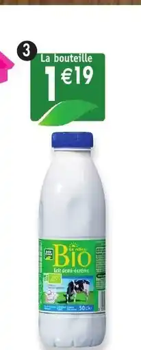 Maximo Lait 1/2 écrémé le réflexe bio offre