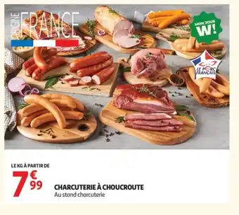Auchan Charcuterie à choucroute offre