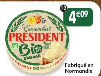 Maximo Camembert président offre
