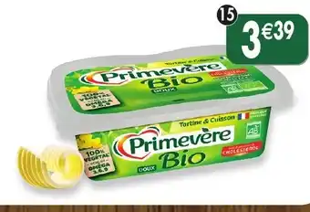 Maximo Primevère tartine & cuisson offre