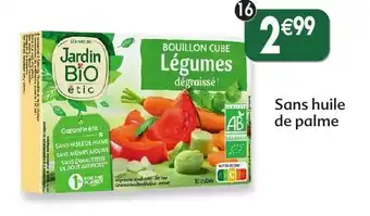 Maximo Bouillon cube légumes dégraissé offre