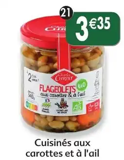 Maximo Cuisinés aux carottes et à l'ail offre