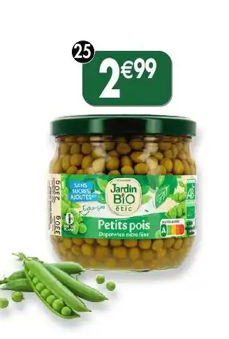 Maximo Petits pois à l'étuvée extra-fins offre