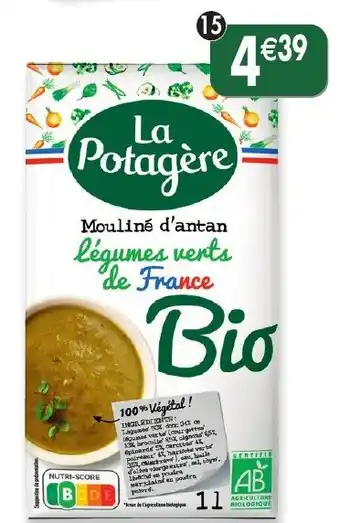 Maximo Mouliné d'antan aux légumes verts offre
