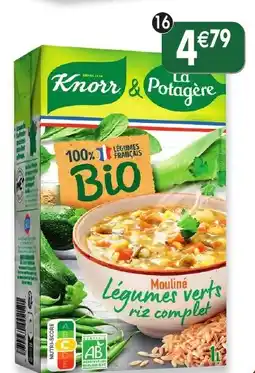 Maximo Mouliné de légumes verts et riz complet offre