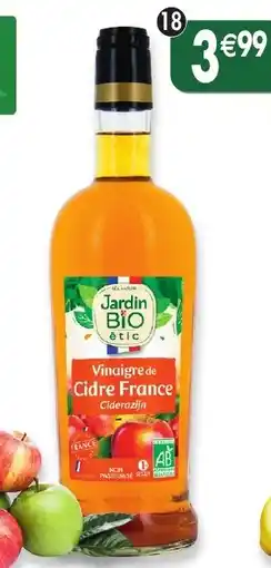 Maximo Vinaigre de cidre jardin bio offre