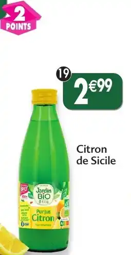 Maximo Pur jus de citron jardin bio offre