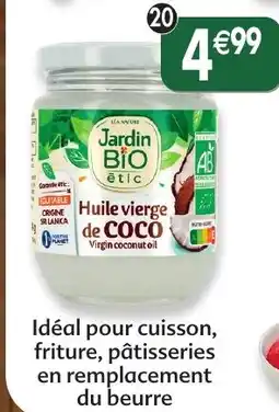Maximo Huile vierge de coco pour cuisson offre