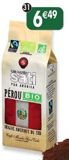 Maximo Café moulu du Pérou Max Havelaar offre