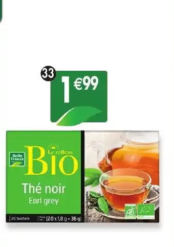 Maximo Thé noir earl grey offre