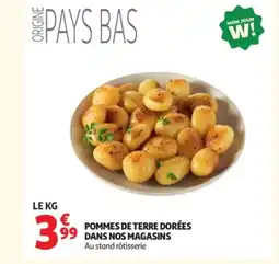 Auchan Pommes de terre dorées dans nos magasins offre