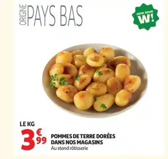 Auchan Pommes de terre dorées dans nos magasins offre