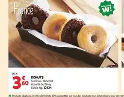 Auchan Donuts offre