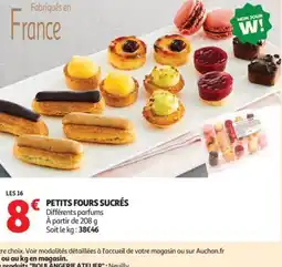 Auchan Petits fours sucrés offre