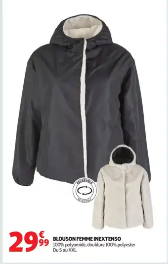 Auchan INEXTENSO Blouson femme offre