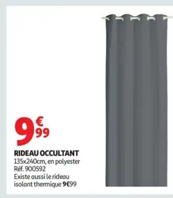 Auchan Rideau occultant offre