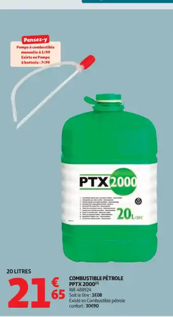 PPTX 2000 Combustible pétrole