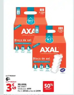 Auchan AXAL Sel offre