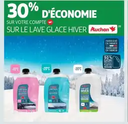 Auchan AUCHAN Sur le lave glace hiver offre
