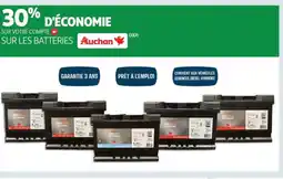 Auchan AUCHAN Sur les batteries offre
