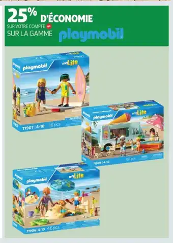 Auchan PLAYMOBIL Sur la gamme offre