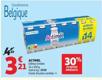Auchan ACTIMEL offre